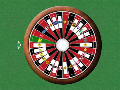 Community Traffic Sign Bingo