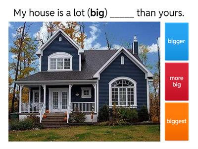 INTERMEDIATE 5 - COMPARATIVE/SUPERLATIVES