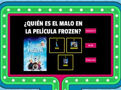 TRIVIA PELICULAS DISNEY ZOOM 14/8 DÍA DE LA NIÑEZ