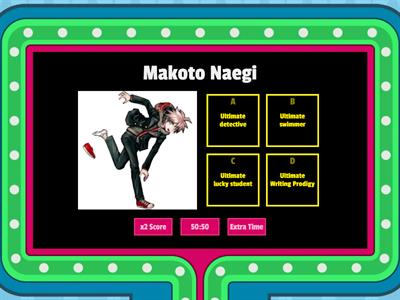 Danganronpa Trigger Happy Havoc Ultimates Test