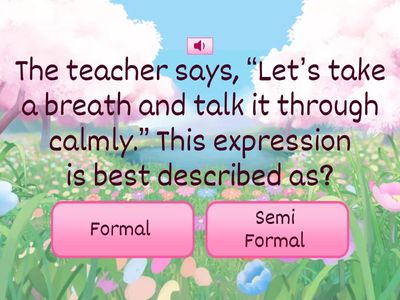 Handling Difficul Situation