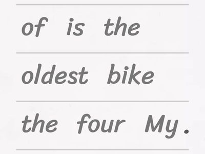 最上級並べ替え問題