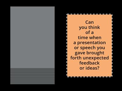 Cause and Effect [Speaking Cards]