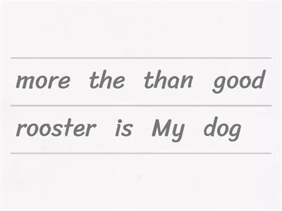 More than and less than