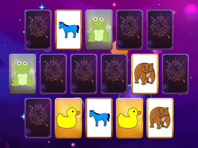 Brown bear, brown bear - memory game