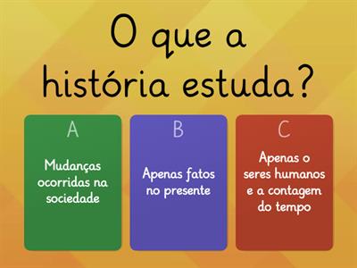 HISTÓRIA E TEMPO