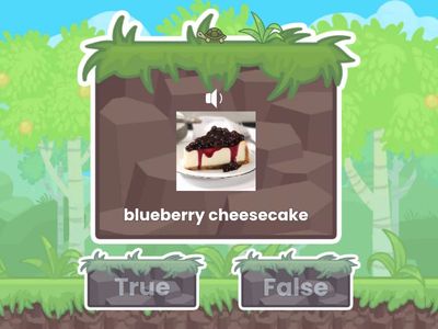 Chapter 4 eating out - True or False