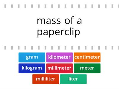 Metric Measurement Practice Module 7 (Set 2)