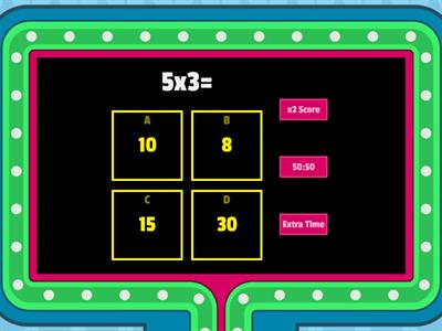 Simple multiplication practice 2