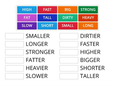 COMPARATIVES