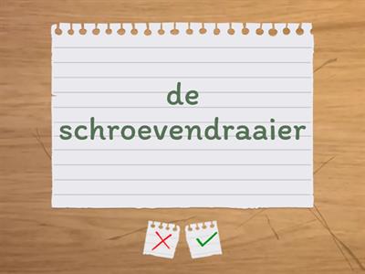 TH2M - D5 - Gereedschap: wat doe je ermee?