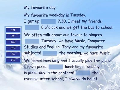 Go getter 2. Listening 1.6 WB p.13 ex.3