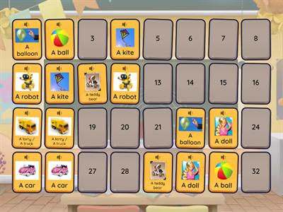 Our World Starter Unit 2 Matching Pairs 