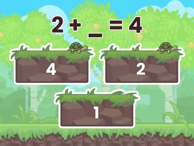 Addition, missing addends