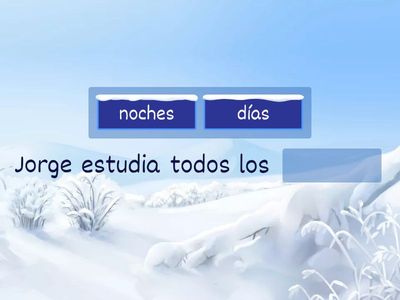 Completa el enunciado de forma correcta
