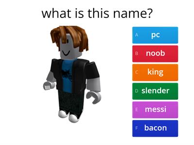 Roblox Quiz (it is easy)