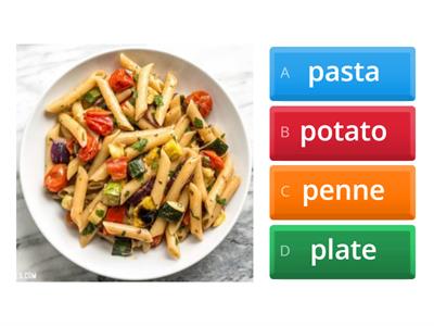 Quiz'' Food and tableware''