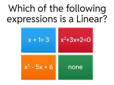Linear Equation