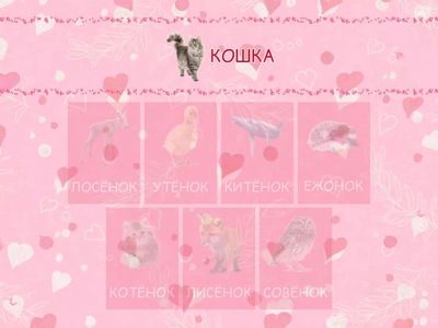 7 тип ССС. Детёныши