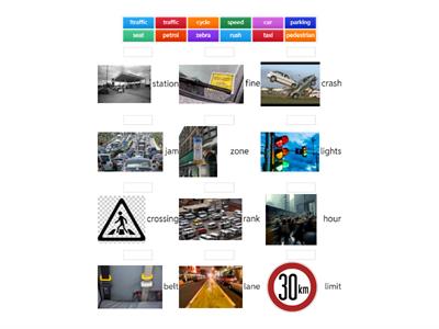 English File Intermediate 3A Transport (compound nouns)