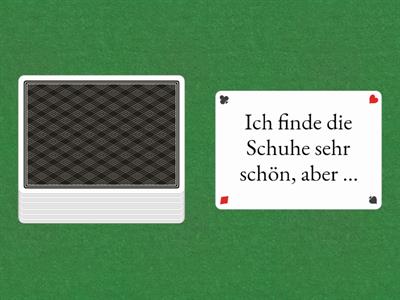 UND, ABER, ODER, DENN