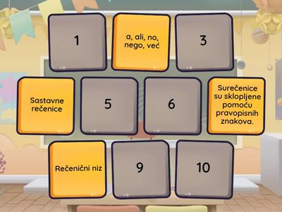 Nezavisnosložene rečenice; veznici