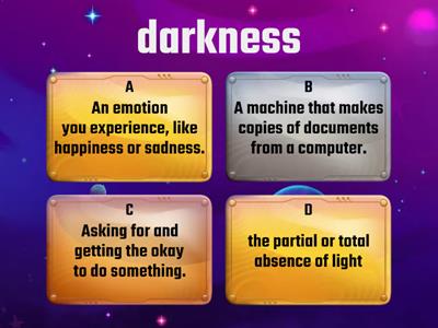 band 2 page 14 Nouns-Definitions(quiz game)