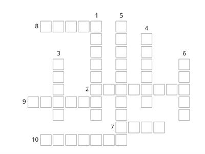 food crossword