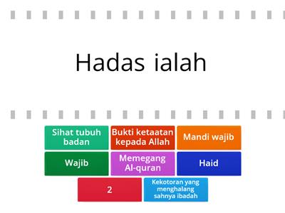 Bersuci daripada Hadas- PI T3