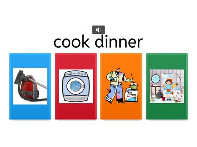 Housework words quiz