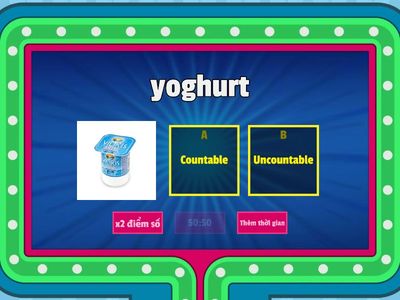 GRADE 7 Countable or Uncountable?