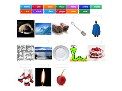  a-e split digraph words