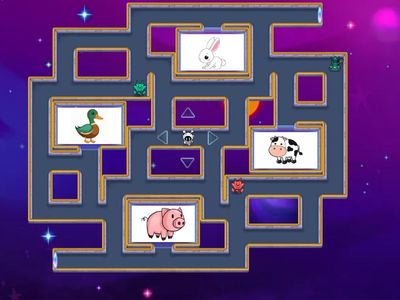 Farm Animals Maze