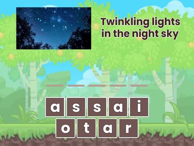 Patterns in Space Vocabulary