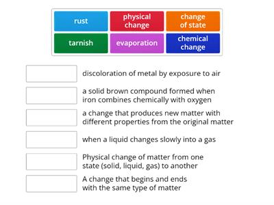 How matter can change vocab