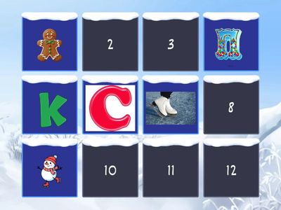 Зимові слова та перший звук 