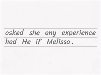 Direct/Indirect Speech