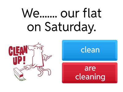 GTW A2 Present Simple vs Present Continious