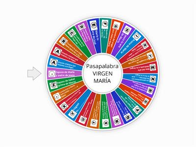 PASAPALABRA DE LA VIRGEN MARÍA, 2º CICLO