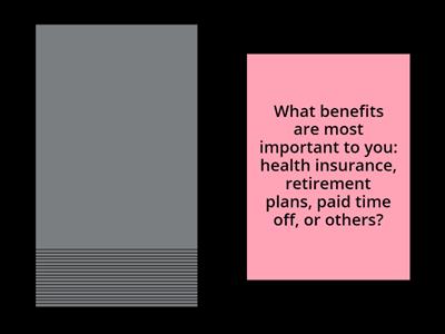 Pay and benefits: workplace & jobs