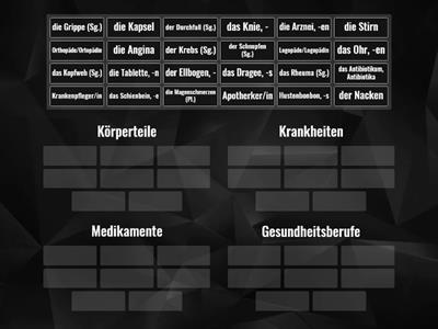 L1 BSK B2 - K7_Ü1a Wortschatz Gesundheit