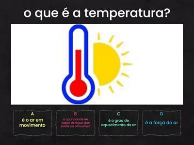 Elementos do clima