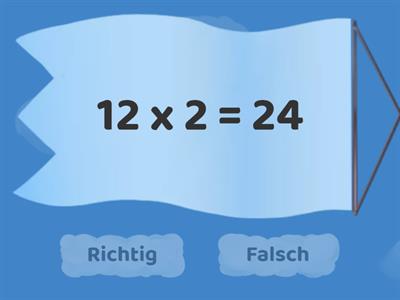 wahr oder falsch 2er Reihe