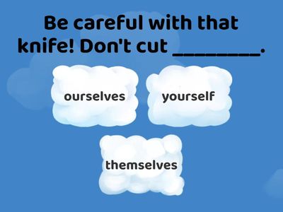 8-1-10_Reflexive Pronouns Quiz