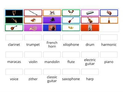 musical instruments