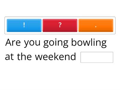 Punctuation Game (./!/?)