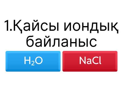 Химия байланыс