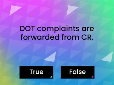 CBRO Specialty - DOT