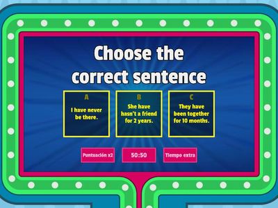 Present Perfect (+/-)