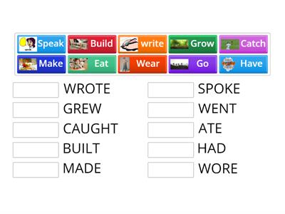 IRREGULAR VERBS 1 4º Group 2